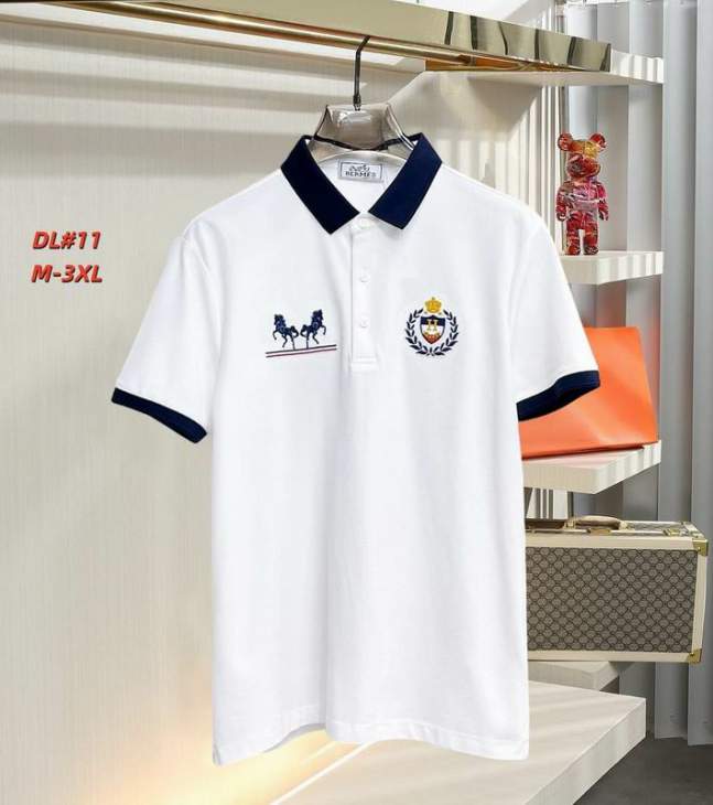 Picture of Hermes Polo Shirts Short _SKUHermesM-3XL12yr13727288